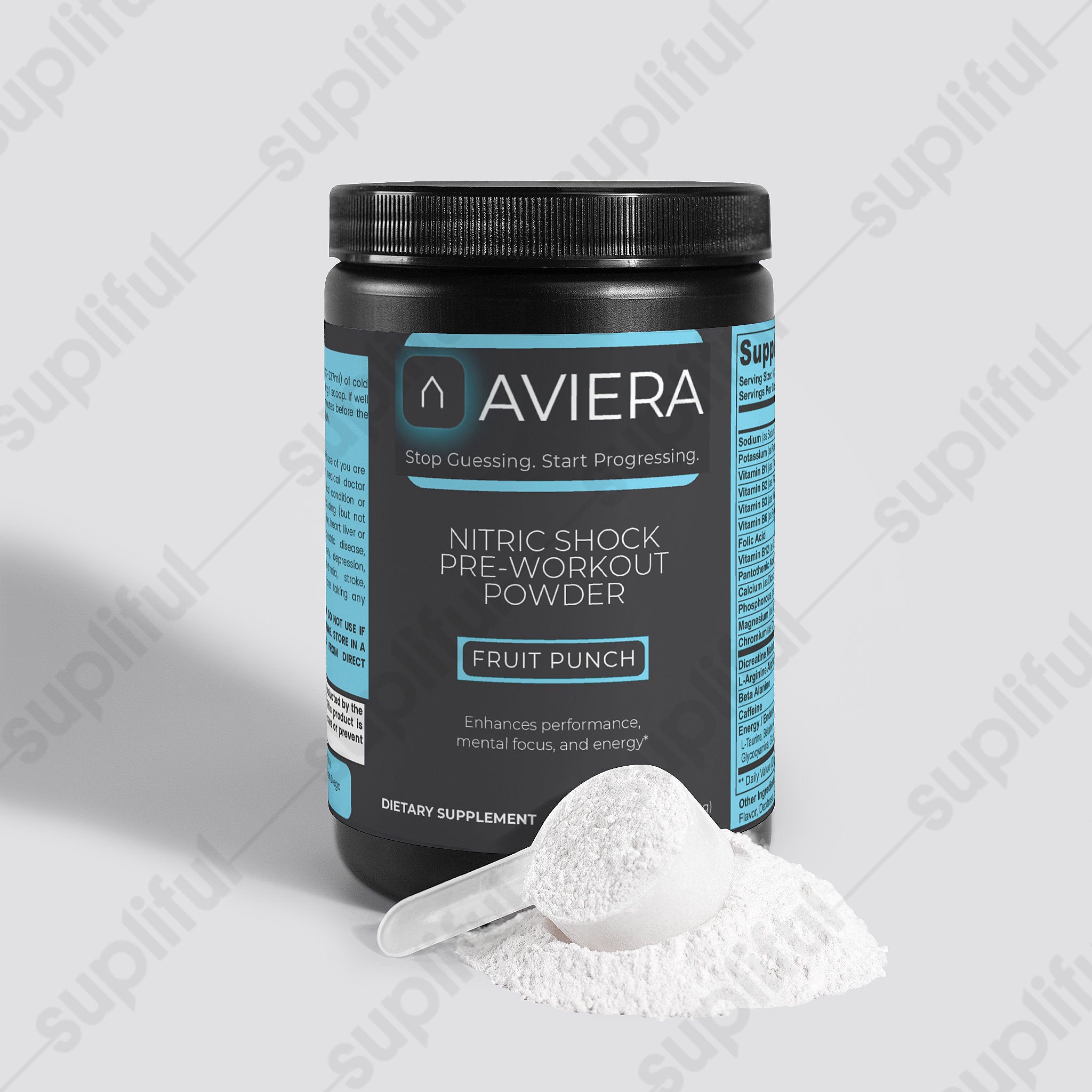 Nitric Shock Pre-Workout Powder (Fruit Punch)